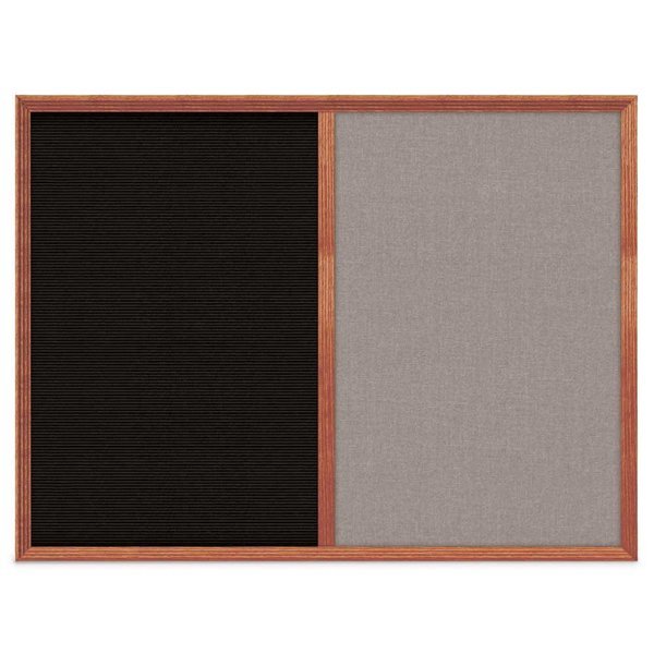 Slim Style Indoor Enclosed Corkboard, 12